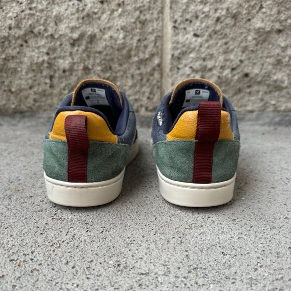 VEJA Multicolor V-10 Nautico Sneakers Boys US 3 Euro 34 Colorblock Suede Shoes - Picture 3 of 11